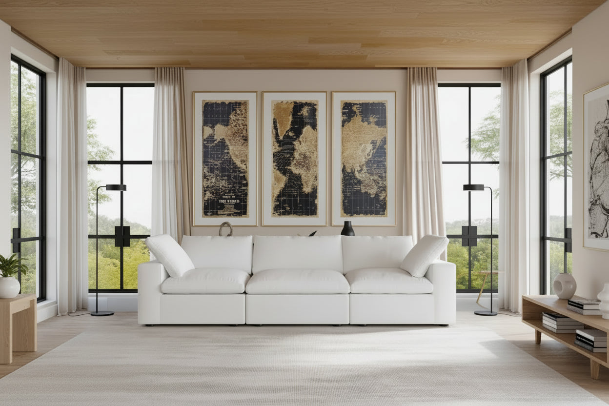 Modular Sectional Sofas for Living Room, Convertible Sofa Couch