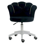 Modern Velvet Task Chair 360 Swivel Adjustable Height Office Chair