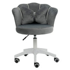 Modern Velvet Task Chair 360 Swivel Adjustable Height Office Chair