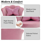 Modern Velvet Task Chair 360 Swivel Adjustable Height Office Chair