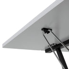 Sewing and Crafting Table, White or Maple Top