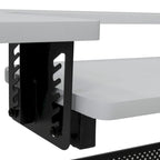 Sewing and Crafting Table, White or Maple Top