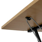 Sewing and Crafting Table, White or Maple Top