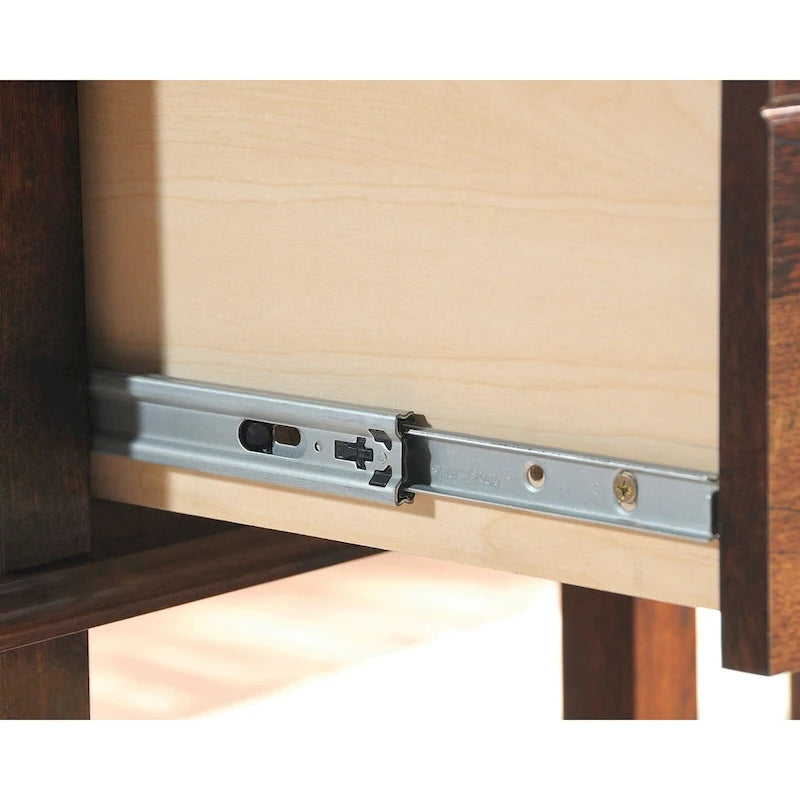 Writing Desk with Glacier Oak Finish and 2 Drawers
