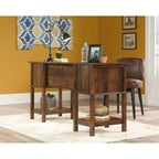 Writing Desk with Glacier Oak Finish and 2 Drawers