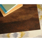 Writing Desk with Glacier Oak Finish and 2 Drawers