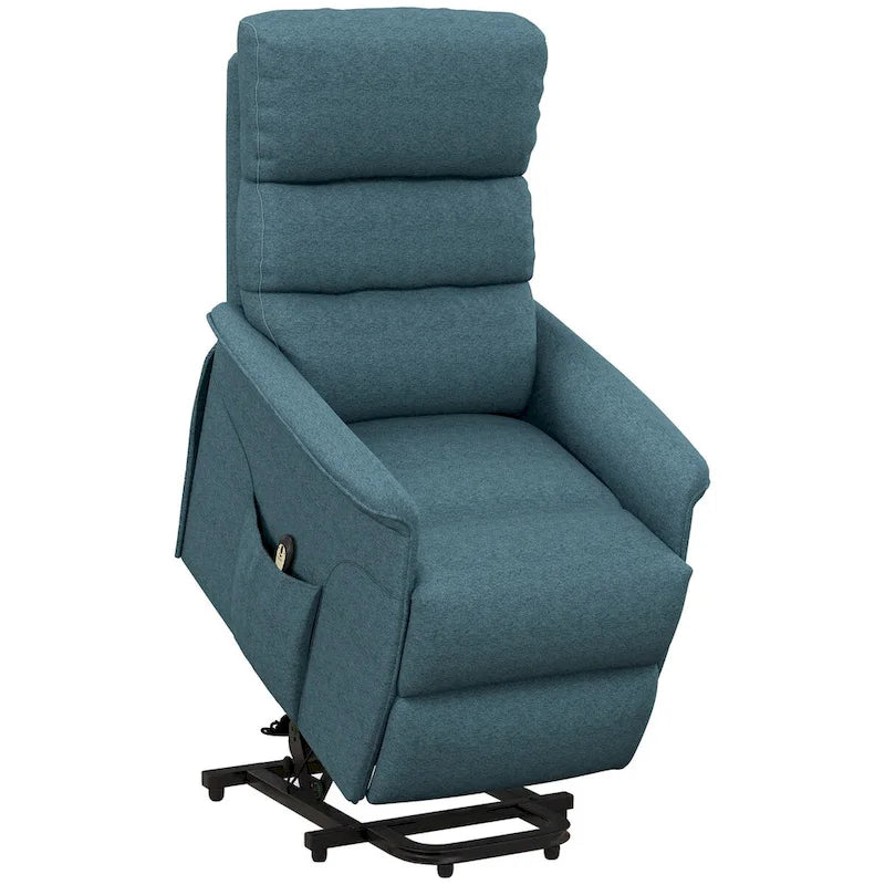 Power Lift Recliner Chair with Remote Control - Fabric, 265 lbs Capacity