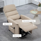 Power Lift Recliner Chair with Remote Control - Fabric, 265 lbs Capacity