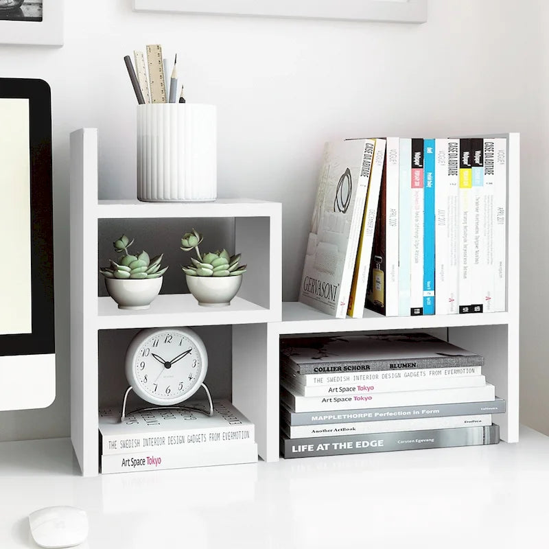 Multifunctional Office Desktop Organizer Shelf Storage