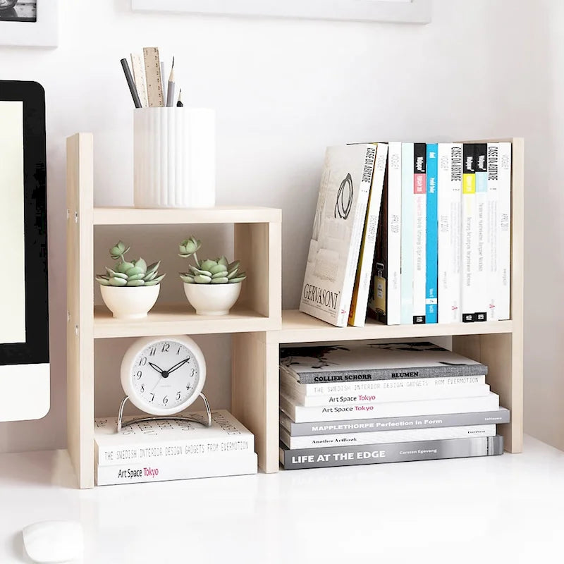 Multifunctional Office Desktop Organizer Shelf Storage