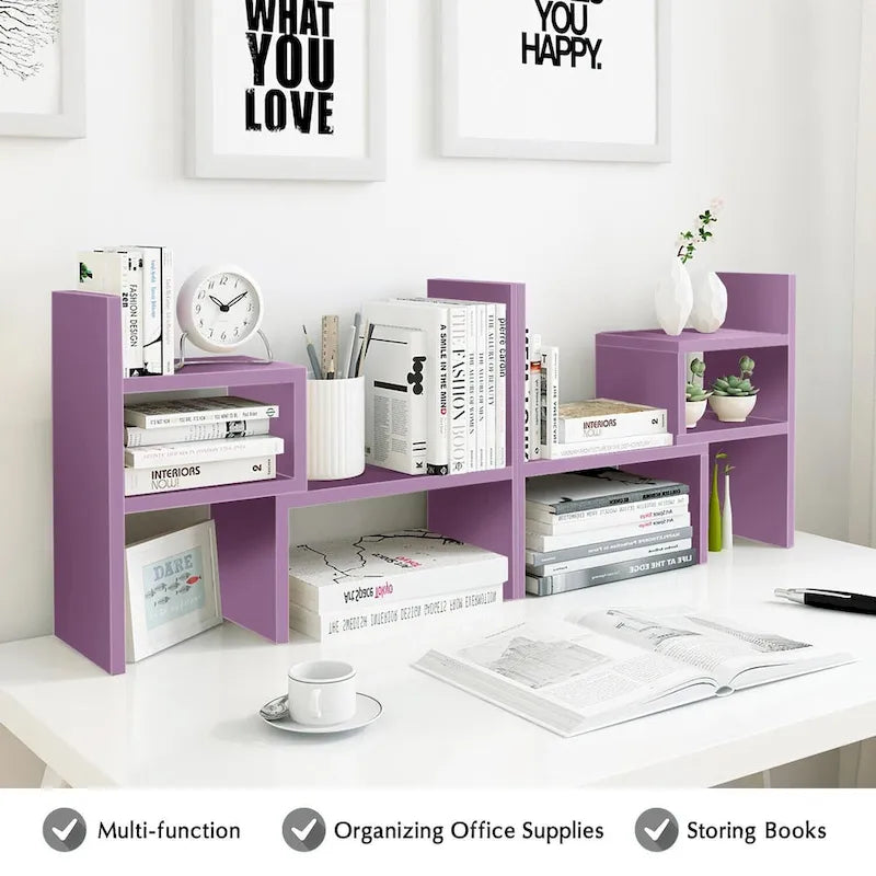 Multifunctional Office Desktop Organizer Shelf Storage