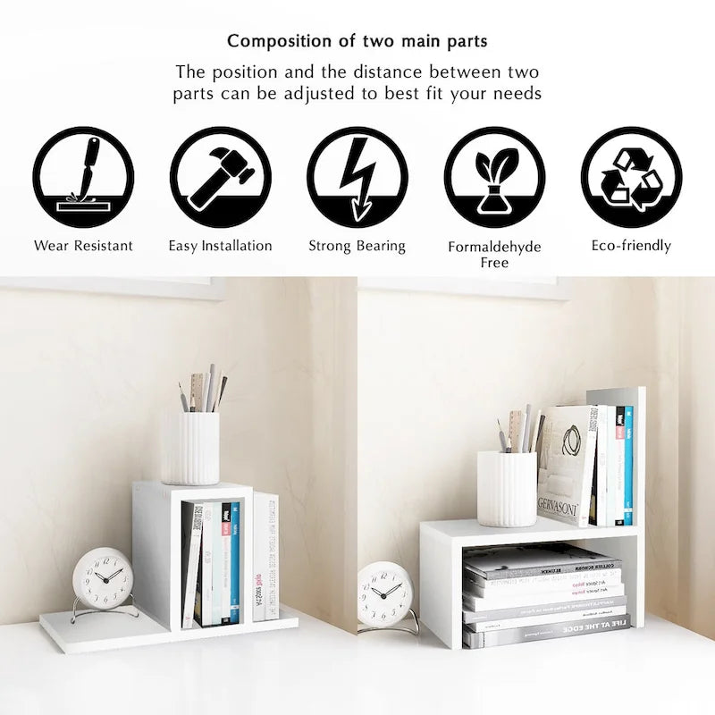 Multifunctional Office Desktop Organizer Shelf Storage