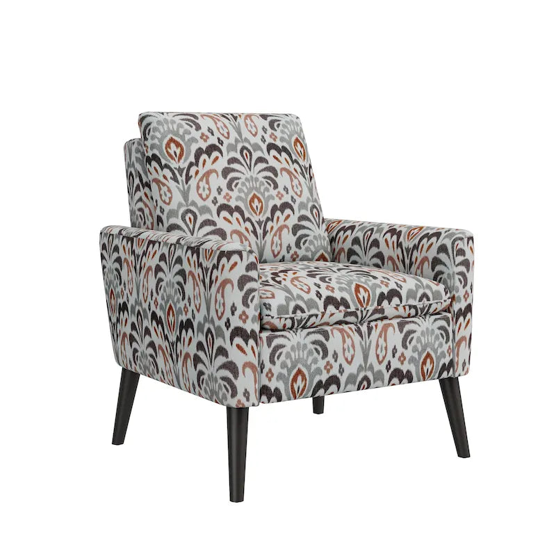 Mid-Century Modern Small Space Accent Armchair