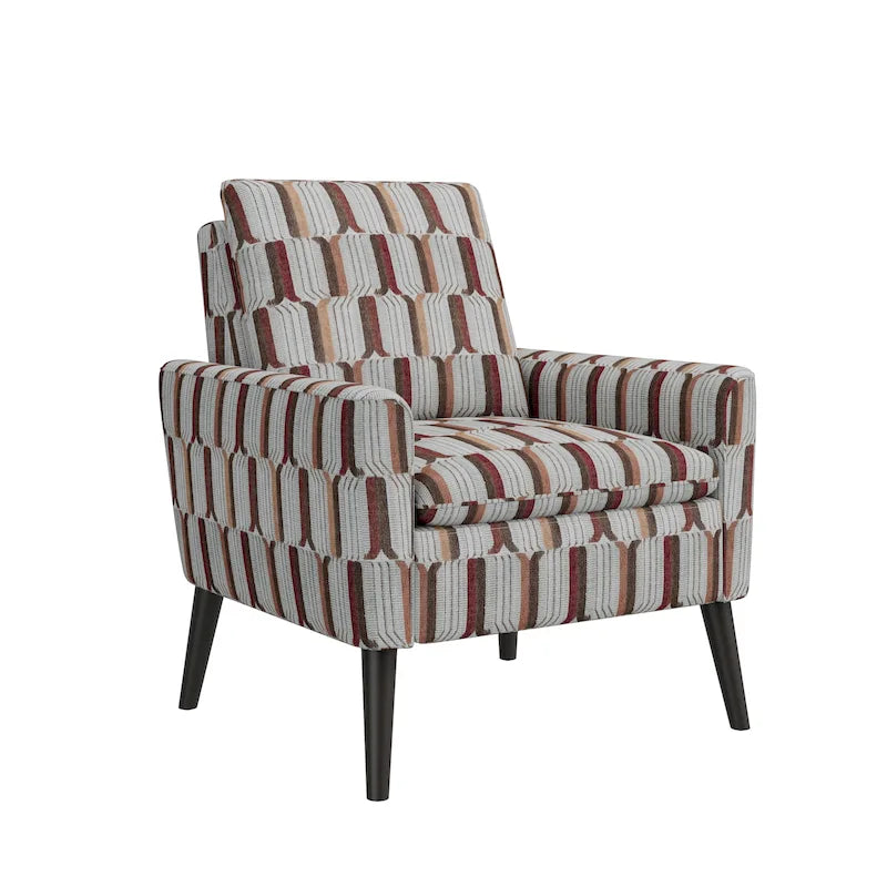 Mid-Century Modern Small Space Accent Armchair