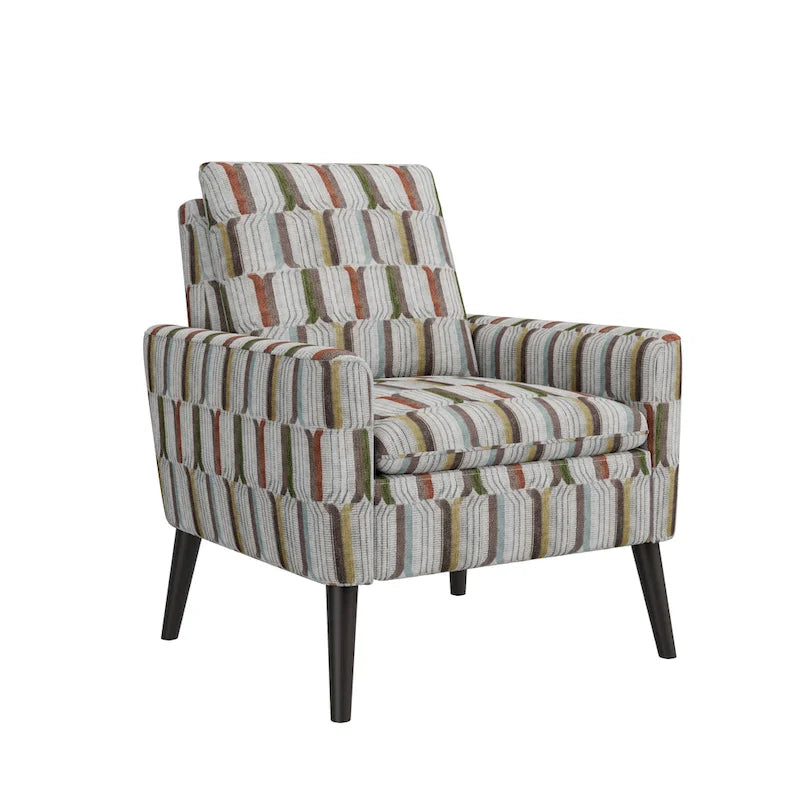 Mid-Century Modern Small Space Accent Armchair