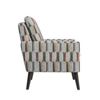Mid-Century Modern Small Space Accent Armchair