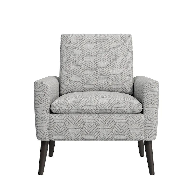 Mid-Century Modern Small Space Accent Armchair