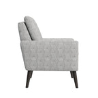 Mid-Century Modern Small Space Accent Armchair