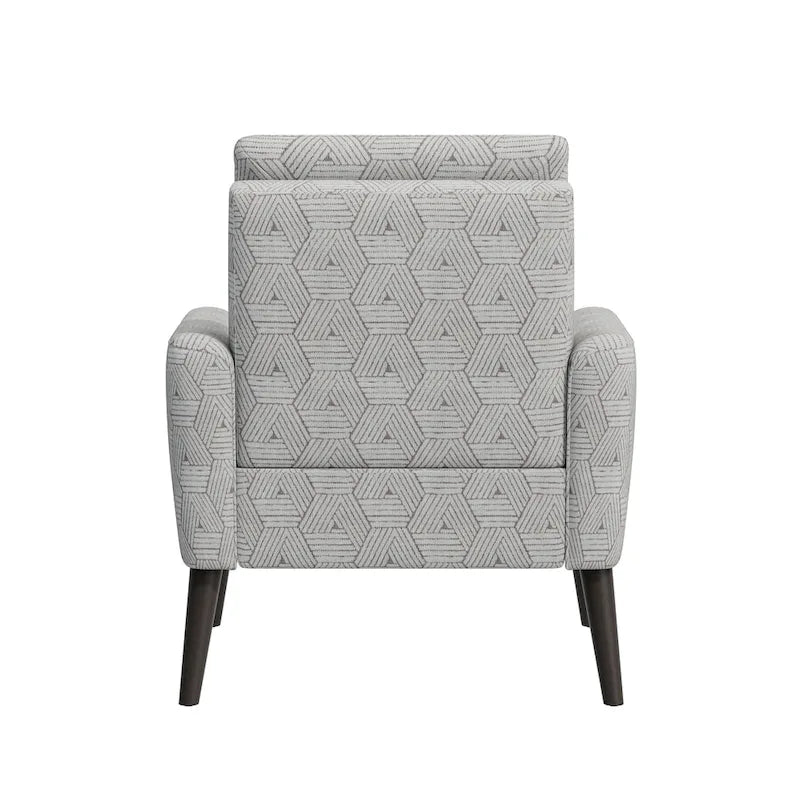 Mid-Century Modern Small Space Accent Armchair
