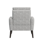 Mid-Century Modern Small Space Accent Armchair
