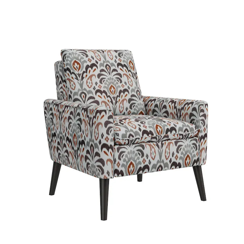 Mid-Century Modern Small Space Accent Armchair