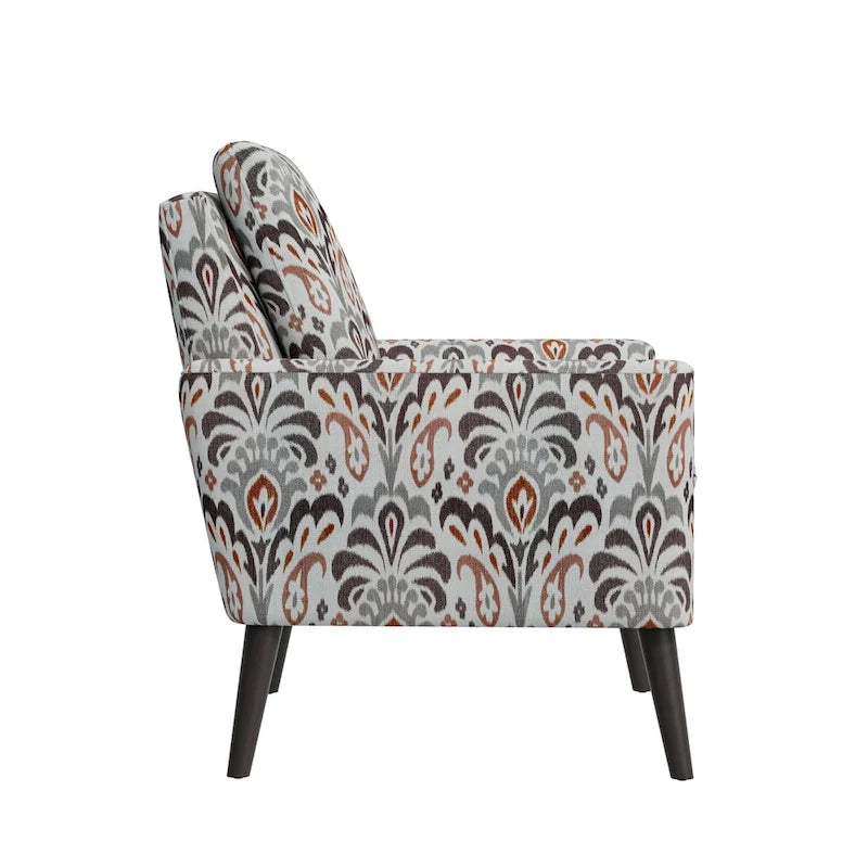 Mid-Century Modern Small Space Accent Armchair