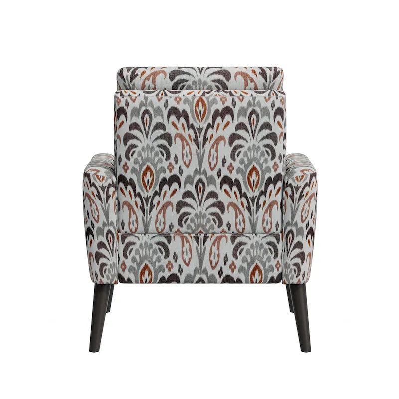 Mid-Century Modern Small Space Accent Armchair